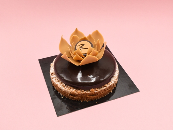 Pinda-Chocoladeganache-taart